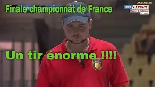 P&eacute;tanque ! Super tir ! finale championnat de France