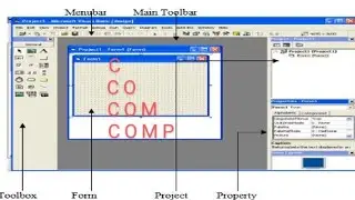 Write a Visual Basic 6.0 to input a word to display the pattern :B B A B A S B A S I B A S I C