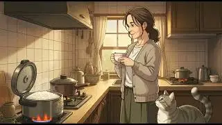 Winter day routine in Ghibli style #ghibli #ghibliart 