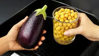 No One Told Me Eggplants Could Be THIS Creamy in the Air Fryer!