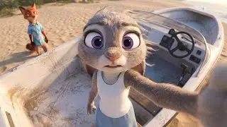 Nick & Judy’s First Island Vlog — No Signal, No Way Back | Zootopia