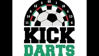 Blow Up Soccer Dartboard for Foot Darts & Kick Darts