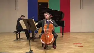 Brahms, 1ère sonate (1er mvt) - Lisa Strauss - Antoine de Grolée