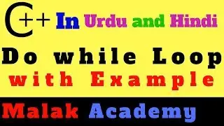do while loop with Example in C++