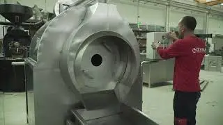 Nuts Roasting Machine - Batch Roasting Machine - Guided Roasting Machine - Torrefattore Cingolato