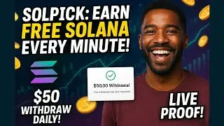🚀 Earn FREE Solana (SOL) Every Minute with Solpick! | HONEST REVIEW 2025