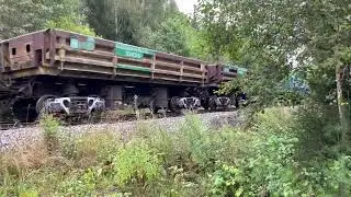 Тепловоз Ц30-М 1572 на перегоне Ахтме-Рауди/ C30M-1572 between Ahtme and Raudi stations