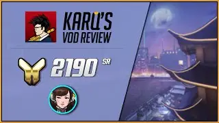 Don't be afraid to D.Va bomb and reset | KarQ coaches a GOLD D.VA
