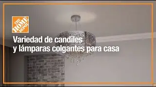 Variedad de candiles y l&aacute;mparas colgantes para casa | Iluminaci&oacute;n | The Home Depot Mx