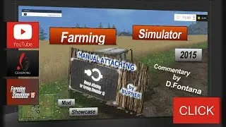 FS15 Mod Showcase - Manual Attaching [eng]