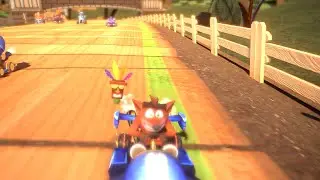 The Karters 2: Turbo Charged - Crash Bandicoot in Garden Grip