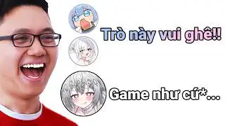 Tôi Bịt Mắt 3 Em Gái Anime VTuber, Và Bắt Chúng Chơi Với Nhau...