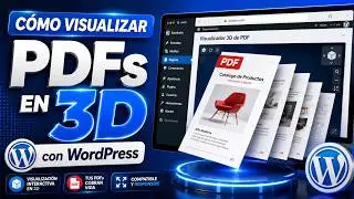 🌀 Cómo visualizar PDFs en 3D con WordPress