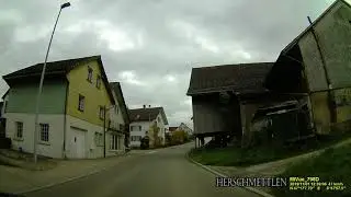 CH: Herschmettlen. Gemeinde Gossau. Kanton Z&uuml;rich. Ortsdurchfahrt. November 2019