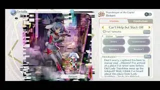 Touhou Lost Word Reisen (B3) Voicelines (Can't Help but Slack Off)