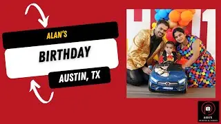 Alan's 1st Birthday Video Highlights Celebration | Austin, Texas | 4k | Friends & Family | Circus