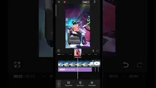 Velocity Tutorial🔥 // colour changing effect in capcut, ff edit, lobby edit ff #shorts