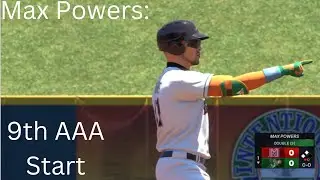 Max Powers' Road to the Show - 9th AAA Start on his journey to the Majors!