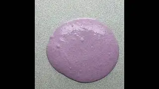Amoeba (geleca) brilhante para brincar. #DIY #VixDIY