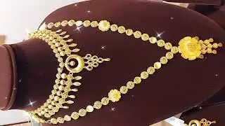 Light Weight Gold Necklace Designs with Price 2025||Latest Gold Bridal Necklace Collection 2025
