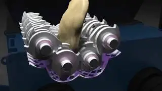 SSI Q85ED shredder animation