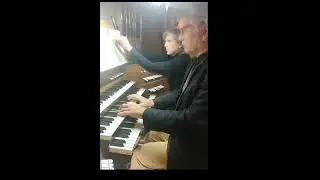 Johann Pachelbel, Prael. , Fuge, Ciacona in d Schlosskirche Interlaken. Orgelzyklus &acute;23, H. Freitag.