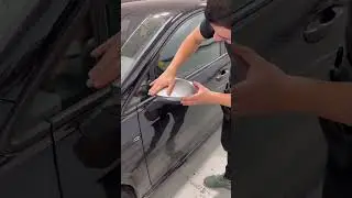 Как снять крышки зеркал на VW Golf, как профессионал #автомобиль #оклейкаавтомобиля #удовлетворит...