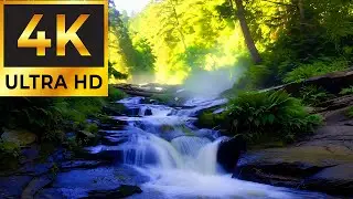 4K Waterfall Close-Up Details | 4K Natural Stock Footage