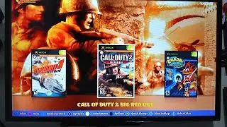 Disco duro para xbox clasica 80 gb lleno de juegos probando calle of duty 2 