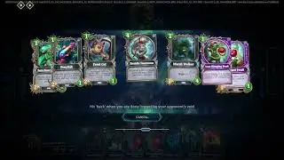 Playing  Gods Unchained With Core Cards 16th Game FREE TO PLAY AND EARN DAILY REWARD $GODS TOKEN