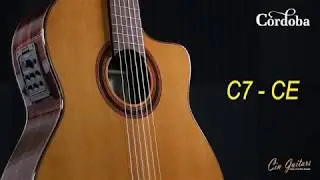 Cordoba C7-CE Solid Canadian cedar / rosewood