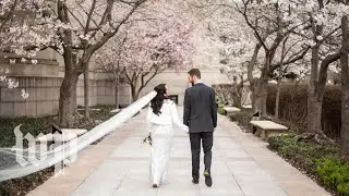 A wedding celebration upended by coronavirus: How one couple found a way to share their joy