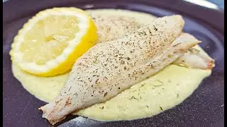FILETES DE GALLINETA EN SALSA DE PUERROS Y ALMENDRAS RECETA FACIL SENCILLA RAPIDA RICA Y DELICIOSA