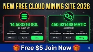 New free cloud mining website 2026 🚀 Legit New Platforms