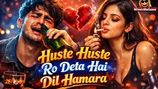 Huste Huste Ro Deta Hai Dil Hamara 💔🥀🥺 | heart touching sad Song 2026 | NiteshJiKeGaane | News Song