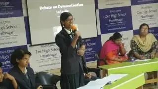 Debate on demonetisation(2)