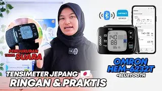 REVIEW OMRON HEM 6232T + BLUETOOTH TENSIMETER JEPANG DENGAN PENGUKURAN TANPA SUARA