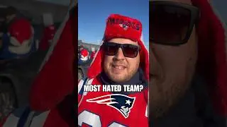 What team do New England Patriots fans HATE MOST??? #patriots #bills #jets #nfl #shorts