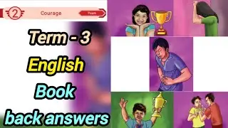 Courage  |  book back answers