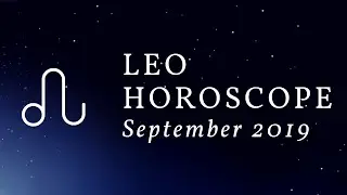 Leo Horoscope September 2019