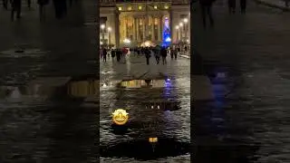 Vatican Reflects #rome #christmas #pope #vatican #popefrancis