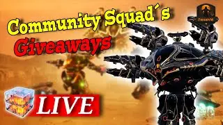 War Robots Community Squads and Giveaway