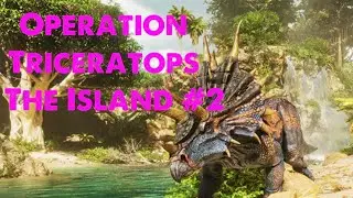 Crystal and a Triceratops | Ark Ascension Ascended - The Island [E2]