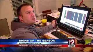 Signs of the season; Amazing light display is holiday tradition