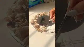 DIY Sea Shells Mirror | DIY Mirror Craft 🐚 #art #diy #craft #shells #seashells #mirror #shorts