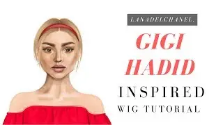 GIGI HADID (Fashion Week 2017) Inspired Stardoll Wig Hair | LanaDelChanel.