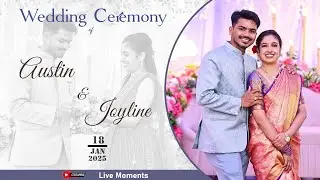 Wedding Ceremony Of Austin with Joyline | Watch LIVE