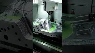 chair mold CNC finishing