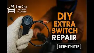 DIY Extra Switch Repair &mdash; Ghar Pe FREE Step-by-Step Fix | Simple Tools | Pep/Age Bikes