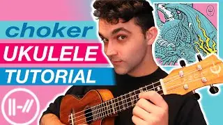 Choker by Twenty One Pilots | Ukulele Tutorial - EASY | chord progression & strumming (FULL SONG)